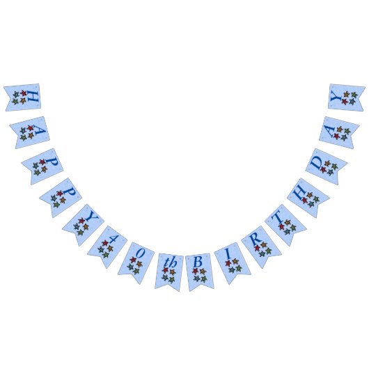 ハッピーバースデーフェスティバルカラフル群のカメ バンティングフラッグ (全)