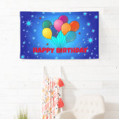 ハッピーバースデーフェスティバルバナー 横断幕 (インサイチュ)