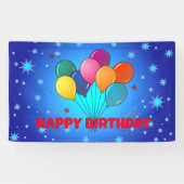 ハッピーバースデーフェスティバルバナー 横断幕 (横)