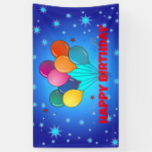 ハッピーバースデーフェスティバルバナー 横断幕 (縦)