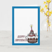 ハッピーバースデーフォトカードホーリーモリー カード (黄色い花)