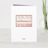 ハッピーバースデーフォトカード カード (裏面)