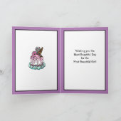 ハッピーバースデーフォトカード カード (内部)