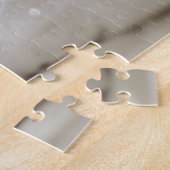 ハッピーバースデーフォトコラージュ&フローラルパターン ジグソーパズル (側面)