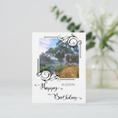 ハッピーバースデーフォトポストカード ポストカード (スタンド正面)