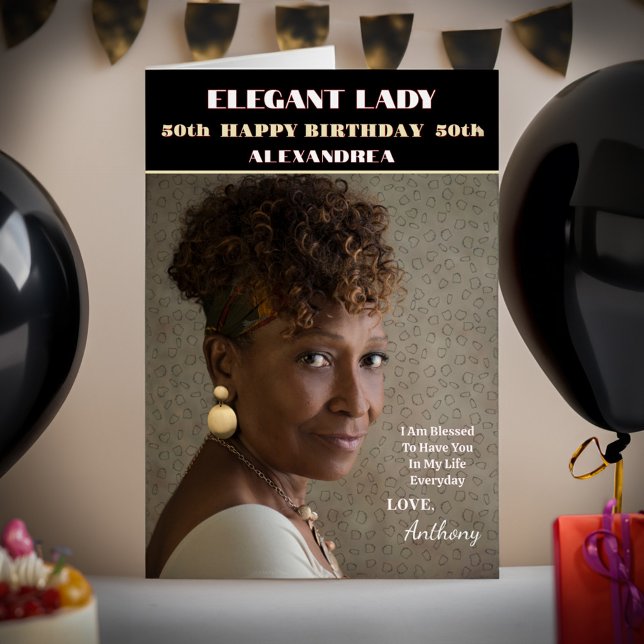 ハッピーバースデーフォトマガジンカバーカスタムカード (Happy Birthday Photo Magazine Cover Custom Card is great to give to that special person. )