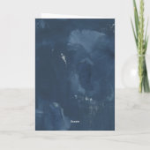 ハッピーバースデーフォトモダンシンプル カード (裏面)