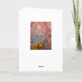 ハッピーバースデーフォークロックドゥード カード (裏面)