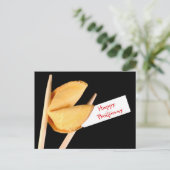 ハッピーバースデーフォーチュンクッキー ポストカード (スタンド正面)