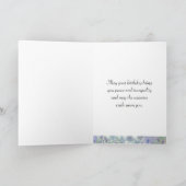 ハッピーバースデーフラワーカード禅 カード (内部)