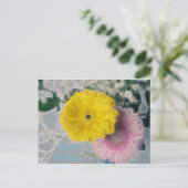 ハッピーバースデーフラワーグロウ ポストカード (スタンド正面)