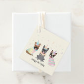 ハッピーバースデーフランスのブルドッグ フェイバータグ (インサイチュ)