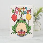 ハッピーバースデーフレンズファミリーカおもしろいエル シーズンカード (スタンド正面)