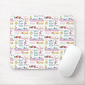 ハッピーバースデーフレンズファミリーサプライズマウスパッド マウスパッド (マウス)