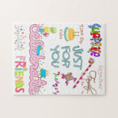 ハッピーバースデーフレンズファミリージグソーパズル ジグソーパズル (横)