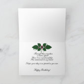 ハッピーバースデーフレンドカード カード (内部)