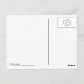 ハッピーバースデーフローラパーソナライズデスティニーズデスティニー ポストカード (裏面)