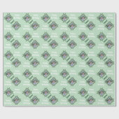 ハッピーバースデーフローラフォトフレーム ラッピングペーパー (フラット)