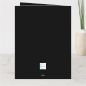 ハッピーバースデーフローラ着色カード カード (裏面)