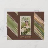 ハッピーバースデーフローラ美しい49 ポストカード (正面/裏面)