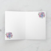 ハッピーバースデーフローラ カード (内部)