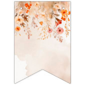 ハッピーバースデーフローラ バンティングフラッグ (第1の旗)