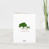 ハッピーバースデーブラウンホースエクエストランライディングカード カード (裏面)