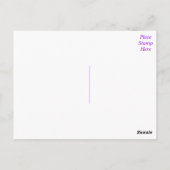 ハッピーバースデーブラウンラブラドールリトリエバーパピードッグ ポストカード (裏面)