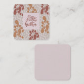 ハッピーバースデーブラザーノートカード ノートカード (正面/裏面)