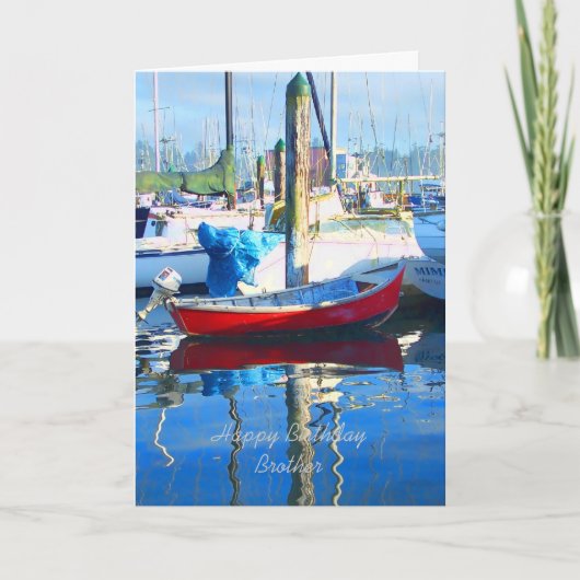 ハッピーバースデーブラザー カード (正面)
