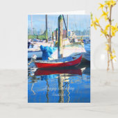 ハッピーバースデーブラザー カード (黄色い花)