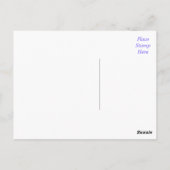 ハッピーバースデーブラックラブラドールリトリーブポストカード ポストカード (裏面)