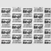 ハッピーバースデーブルボーイ10代の若者10代のボーイ 薄葉紙 (正面)