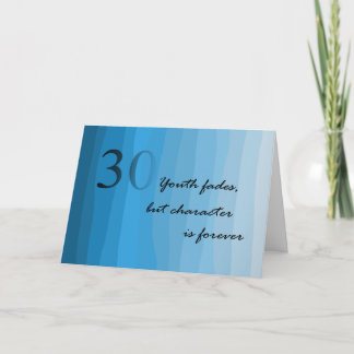 ハッピーバースデーブルースカード カード