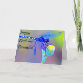 ハッピーバースデーブルートンフライ カード (正面)