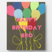 ハッピーバースデーブロ フォトプラーク (正面)