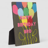 ハッピーバースデーブロ フォトプラーク (側面)