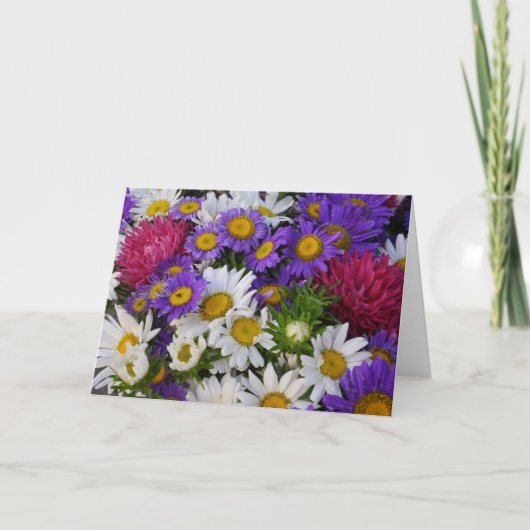 ハッピーバースデーブーケ カード (正面)