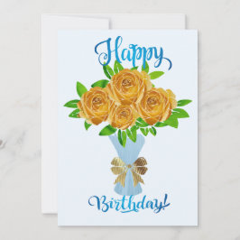 ハッピーバースデーブーケ シーズンカード