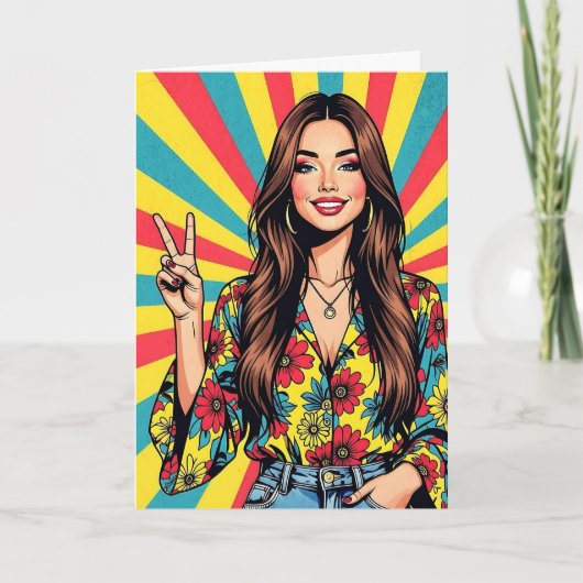 ハッピーバースデーブーマー | おもしろい カード (正面)