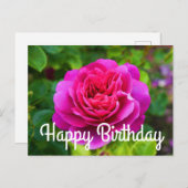 ハッピーバースデープリンセスアンバラ#1はがき ポストカード (正面/裏面)