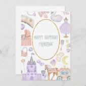 ハッピーバースデープリンセスベビーガール (正面/裏面)