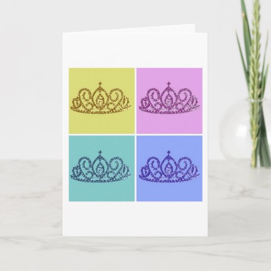 ハッピーバースデープリンセス カード (正面)