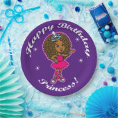 ハッピーバースデープリンセス! ペーパープレート (パーティー)