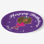 ハッピーバースデープリンセス! ペーパープレート (アングル)