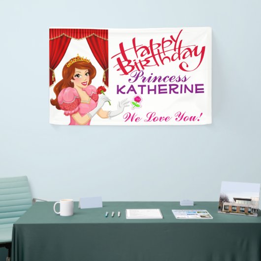 ハッピーバースデープリンセス 横断幕 (トレードショー)