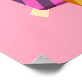 ハッピーバースデープレゼント ポスター (角)