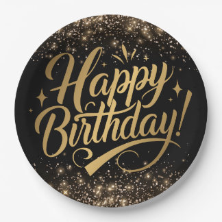 ハッピーバースデープレート ペーパープレート