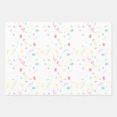 ハッピーバースデープールパーティー ラッピングペーパーシート (正面3)