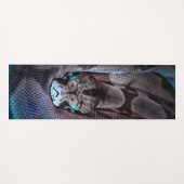 ハッピーバースデーヘビ ヨガマット (正面(横))